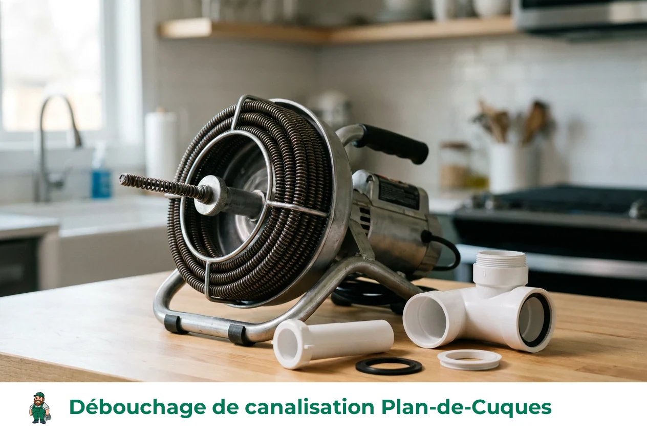 Débouchage de canalisation à Plan-de-Cuques