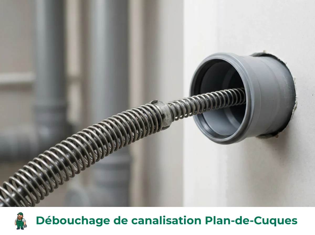 Débouchage de canalisation à Plan-de-Cuques