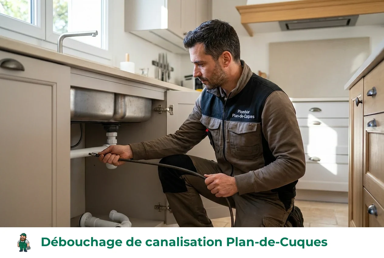 Débouchage de canalisation à Plan-de-Cuques