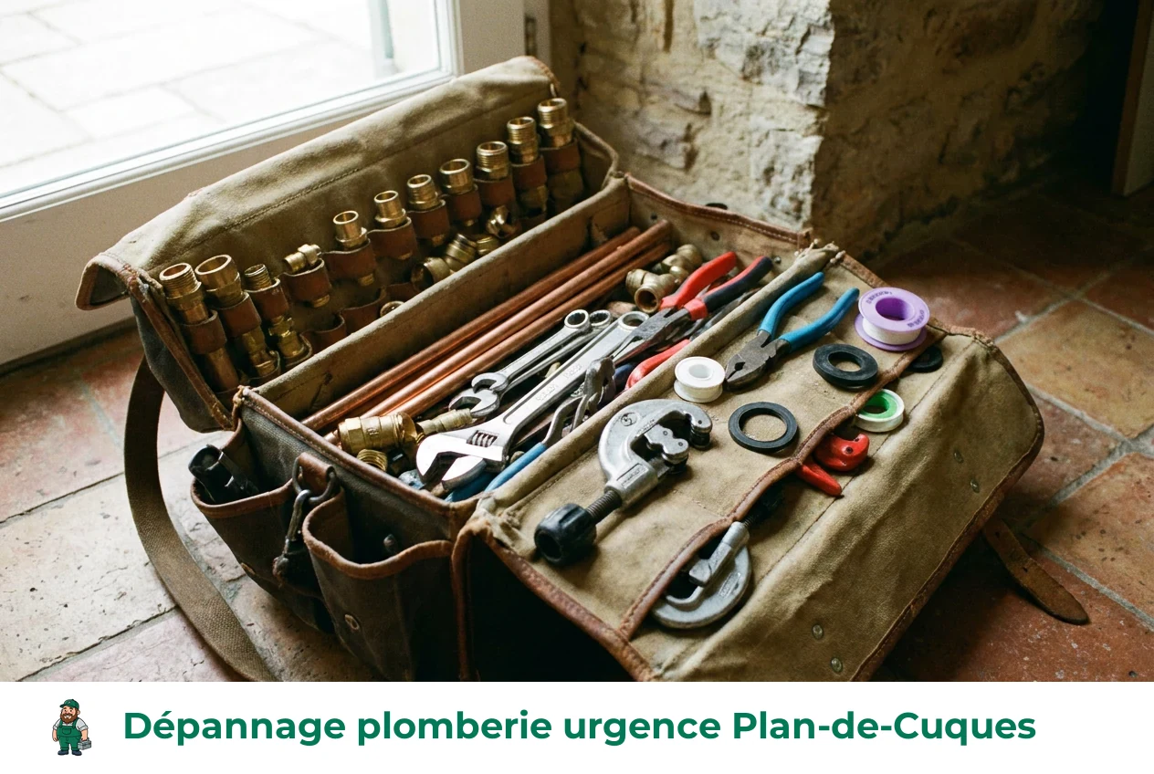 Dépannage plomberie urgence à Plan-de-Cuques