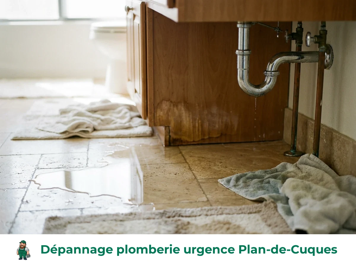Dépannage plomberie urgence à Plan-de-Cuques