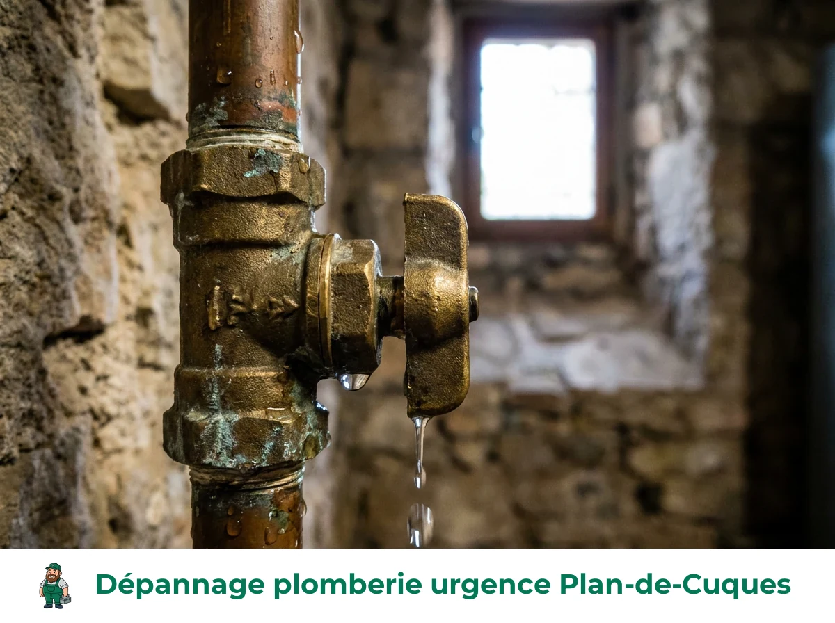 Dépannage plomberie urgence à Plan-de-Cuques
