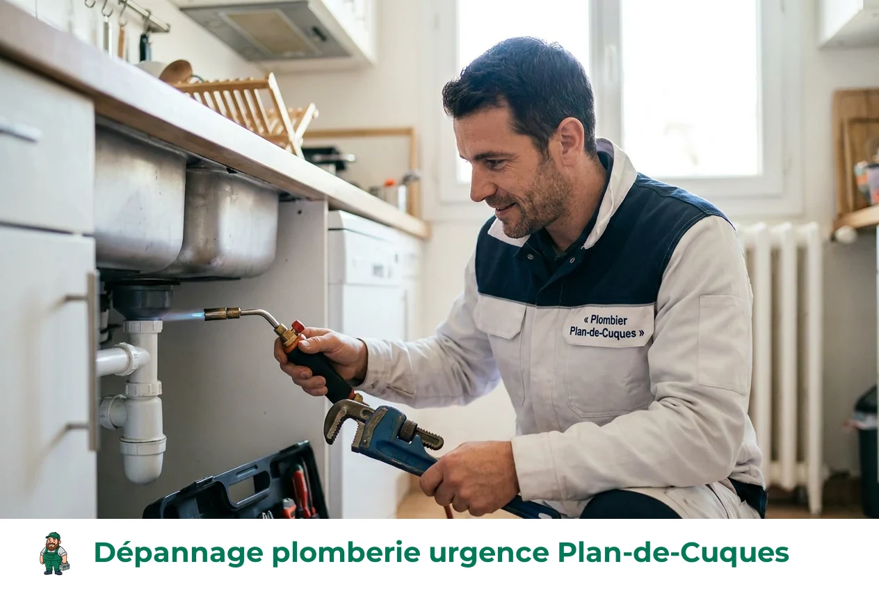 Dépannage plomberie urgence à Plan-de-Cuques