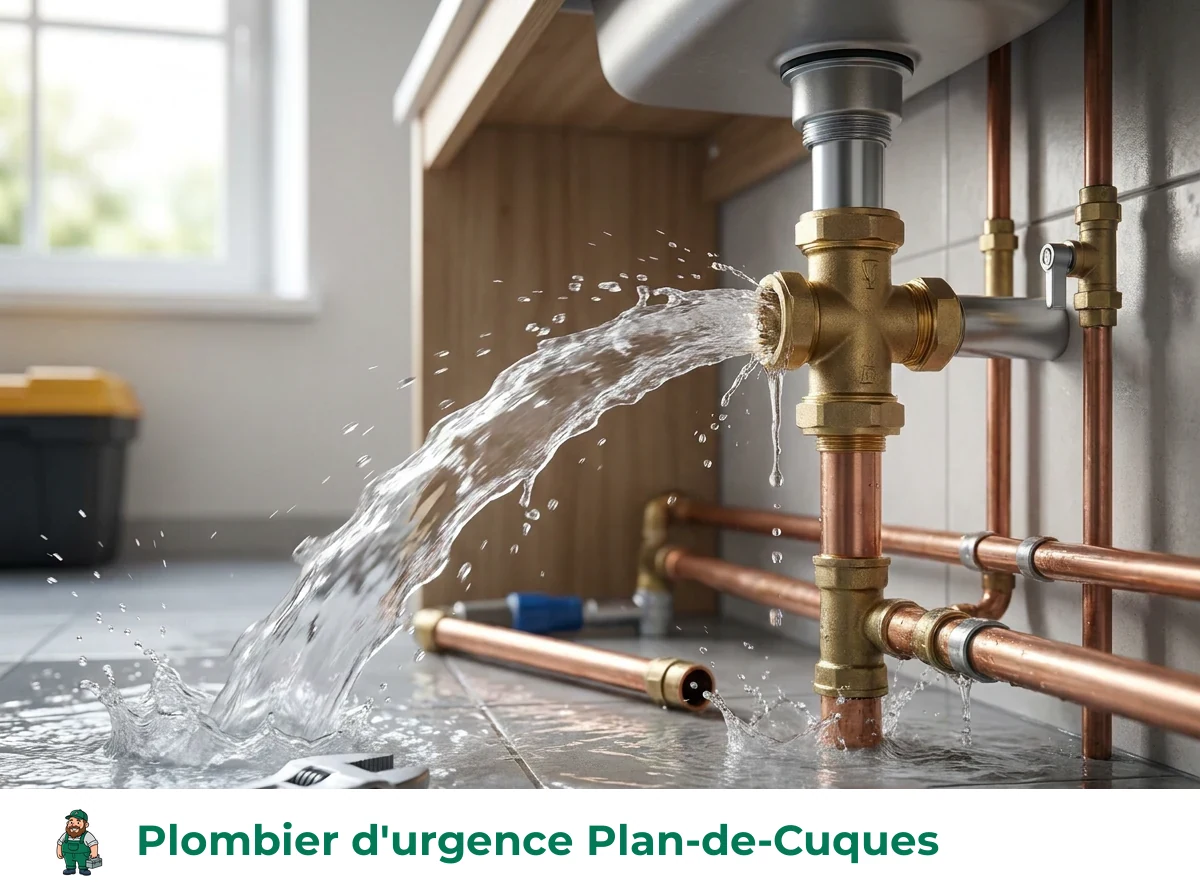 Plombier d'urgence à Plan-de-Cuques