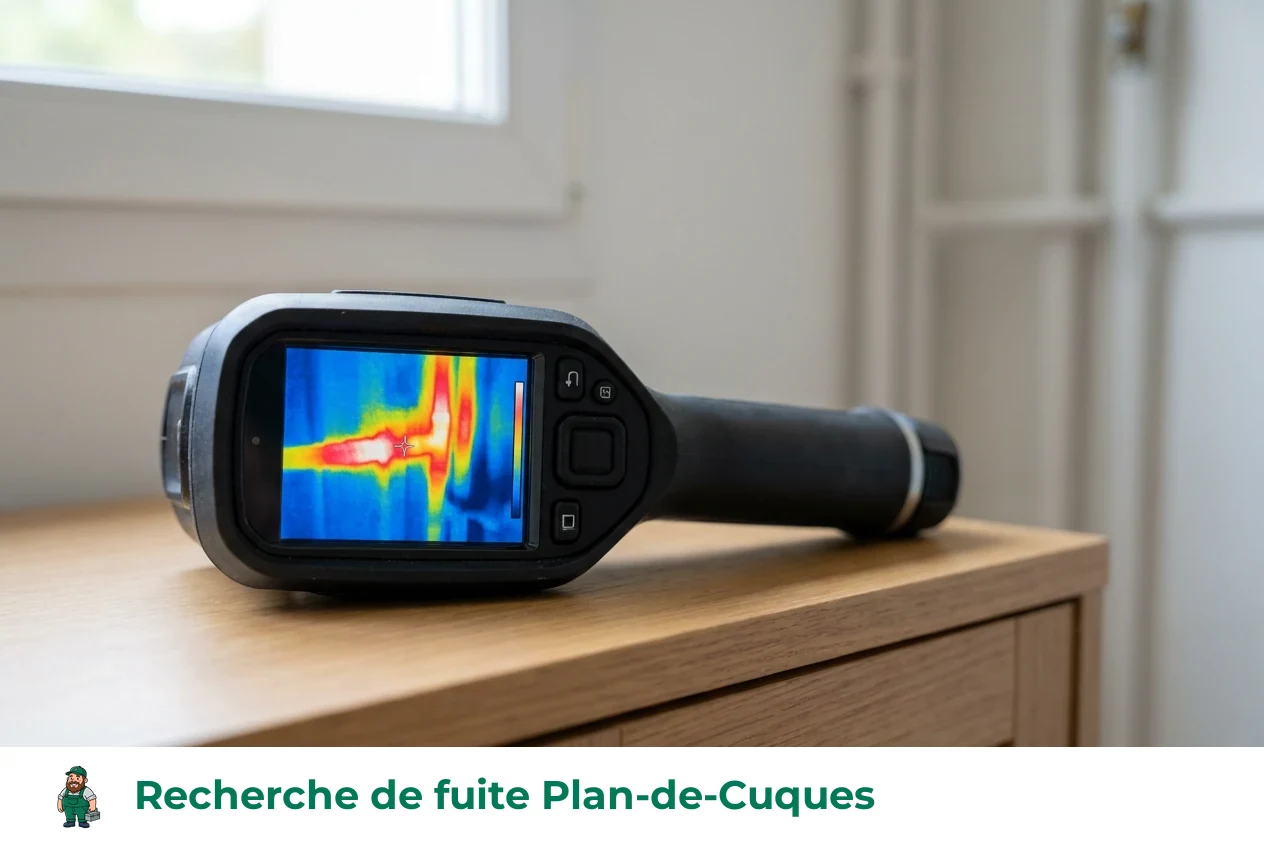 Recherche de fuite à Plan-de-Cuques