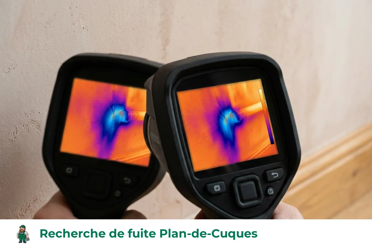 Recherche de fuite à Plan-de-Cuques