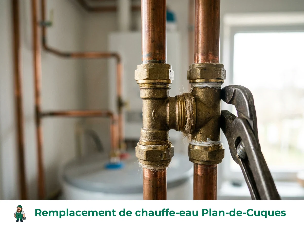 Remplacement de chauffe-eau à Plan-de-Cuques